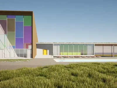 Modern House 1 3D model