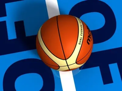 molten basketball 3D model