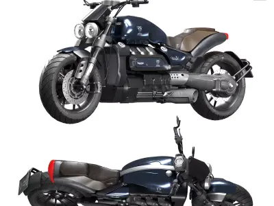 Triumph Rocket3 3D model