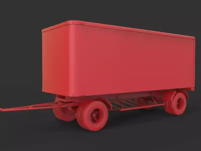 Trailer mod3 3D print model