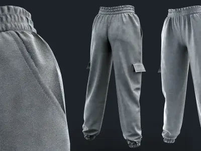 Women Sports Wear 3D model