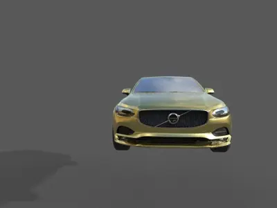 Car 3D Model With texture  Low-poly 3D model