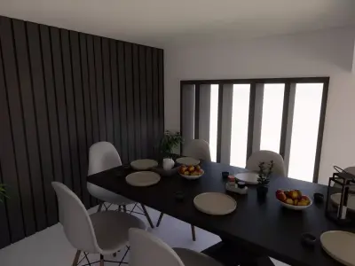Modern House  3D model order