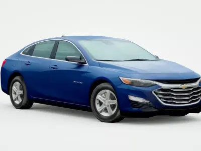 Chevrolet Malibu LS 2023 Low-poly 3D model