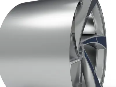 AZARAAZA-524 WHEEL 3D PRINT MODEL 3D print model