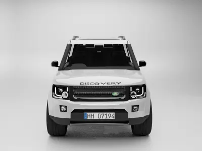land rover discovery 4 3D model