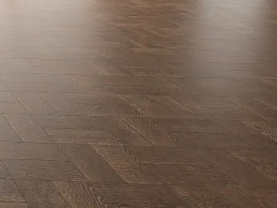 Parquet Oak Rotec Wildwood set 5 3D model