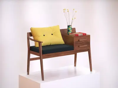 Decorative chair HG2 3D model