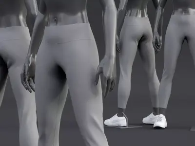 Nike Womens Tights 3D model