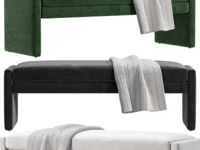 ANGLE Bench By TRNK 3D model