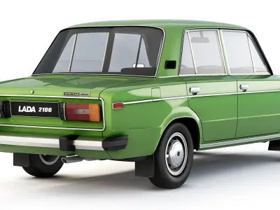 VAZ Lada 2106 1976 3D model