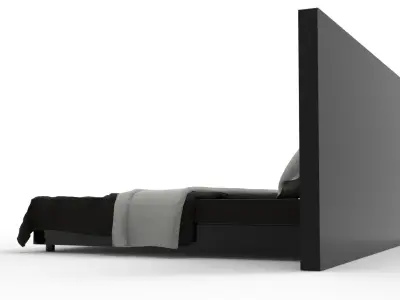 BED MODELS-5 PIECES 3D Model Collection