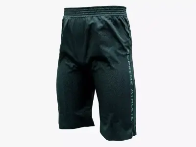 Supreme Sports Shorts Low-poly 3D model