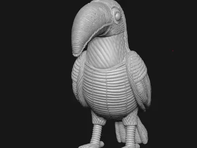 Toucan 3D print model