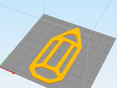 Coloring pencils wall decoration   Free 3D print model