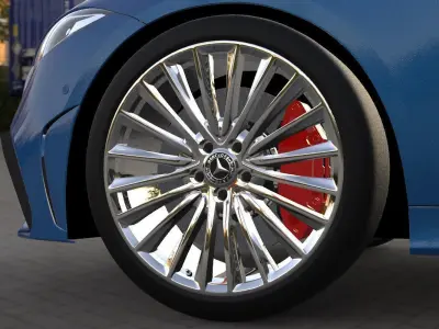 Mercedes Benz CLS Printable 3D print model