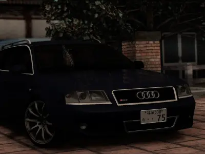 Audi RS6 Avant 2002 3D model