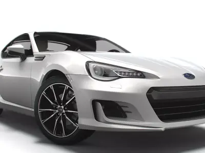 Subaru BRZ 2017 3D model