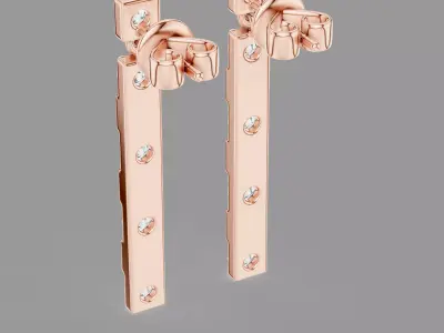 Diamond Drops  3D print model