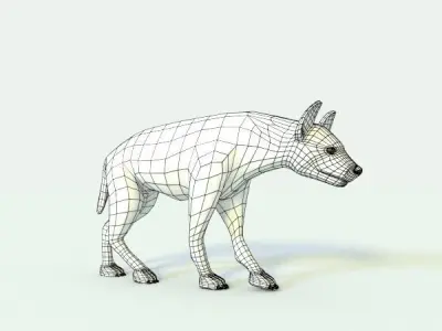 Hyena 3D model