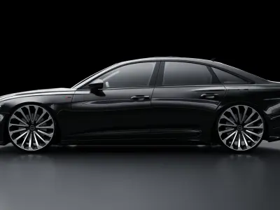 Audi A6 C8 S-Line 3D model