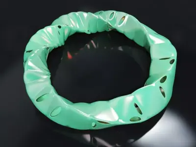 Parametric bracelet  Free 3D model