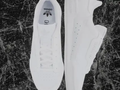 Adidas 3D Shoes - White - Ortholite Series Low-poly 3D model