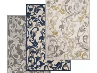 Rug Set 2230 3D model