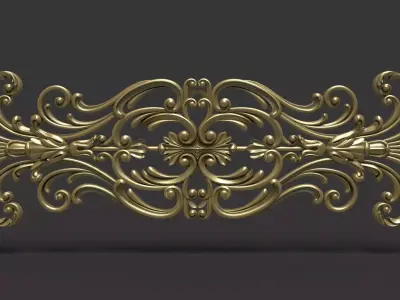 Carving decoration 3D print model