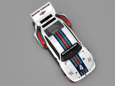 Porsche 935 Baby 1976  3D model