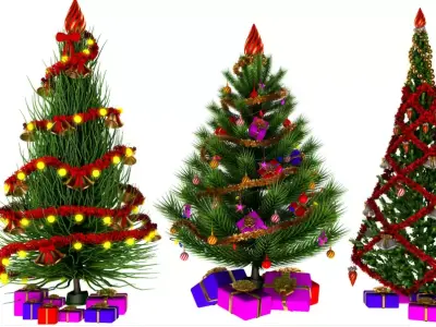 Christmas collection 3D model