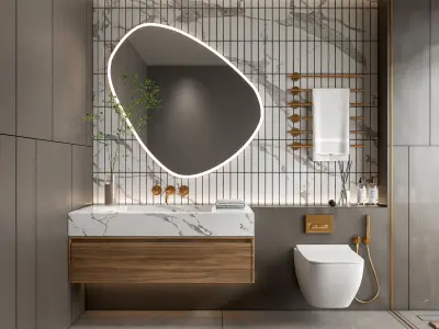 Bathroom 51 3D model
