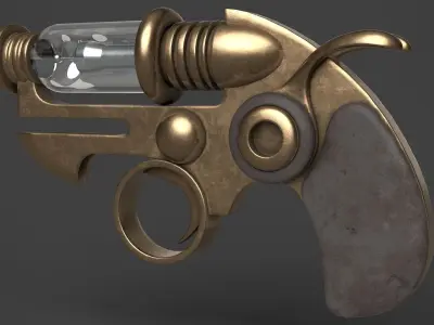 Fantasy Gun 23 3D model