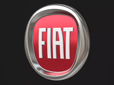 Fiat Logo 01 3D print model