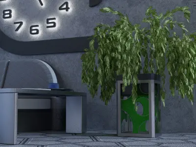 Room Corner 3D model