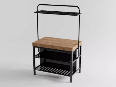 IKEA vadholma table 3D model