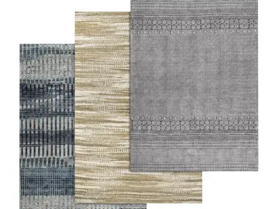 Rug Set 1435 3D model
