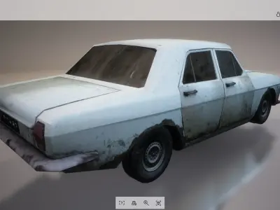 Lowpoly Car 05 Low-poly 3D model