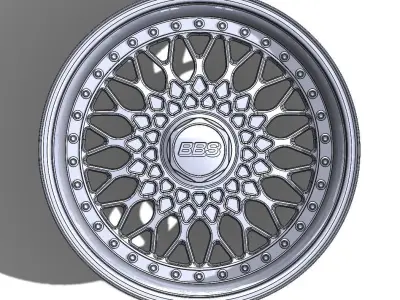 BBS RS Wheel 3D print model