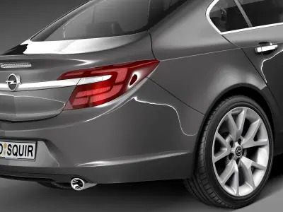Opel Insignia Sedan 2014 3D model