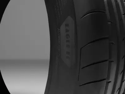 Tire Goodyear Eagle F1 - Asymmetric 5  3D model