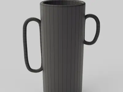 Makhi Vase Default Title 3D model