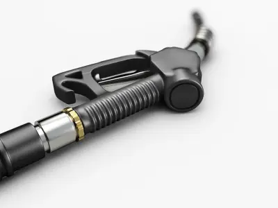  Fuel petrol gun 3D model