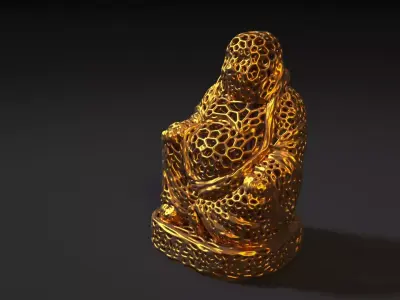 Buddha Statue 3D print model