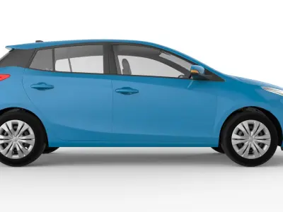 Toyota Yaris 2023 3D model