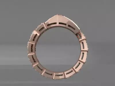Ring Bvlgari  3D print model