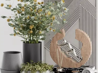 decorative set04 3D model