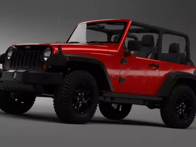 Jeep Wrangler 3D model by c-t-c from CGTrader