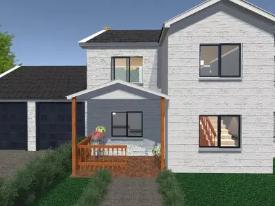 American Luxury House  3D model