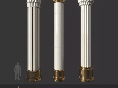 Arc series - Column C 3D model